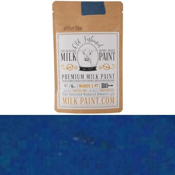 Powdered Milk Paint - Water Based - Pint - Color:Soldier Blue
